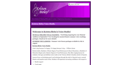Desktop Screenshot of kristenbirley.com