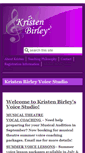 Mobile Screenshot of kristenbirley.com